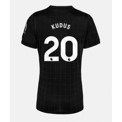 Tottenham Hotspur Mohammed Kudus #20 Gostujuci Dres za Ženska 2025-26 Kratak Rukav Tottenham Hotspur Mohammed Kudus #20 Gostujuci Dres za Ženska 2025-26 Kratak Rukav